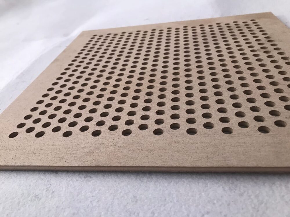 Ecoterra Acoustics® Sound Absorption Panels Natural & Recycle Filler Room Acoustics & Soundproofing 1' x 1' [SET OF 4] NRC 0.63(2)